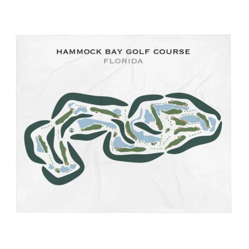 Hammock Bay Golf Course, Florida - Printed Golf Courses