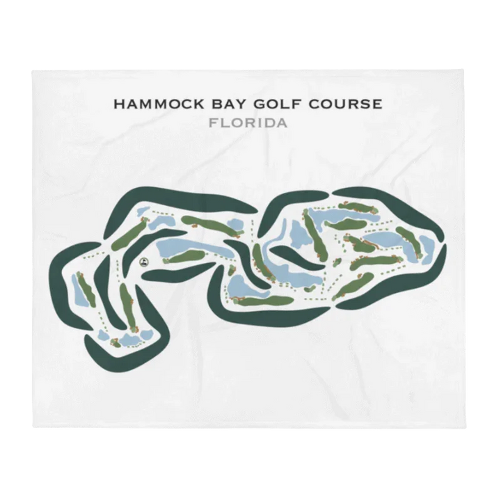 Hammock Bay Golf Course, Florida - Printed Golf Courses