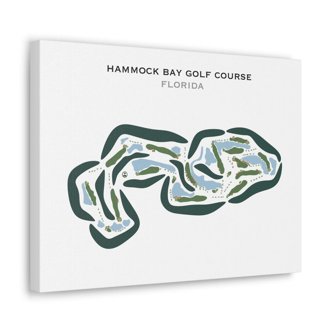 Hammock Bay Golf Course, Florida - Printed Golf Courses