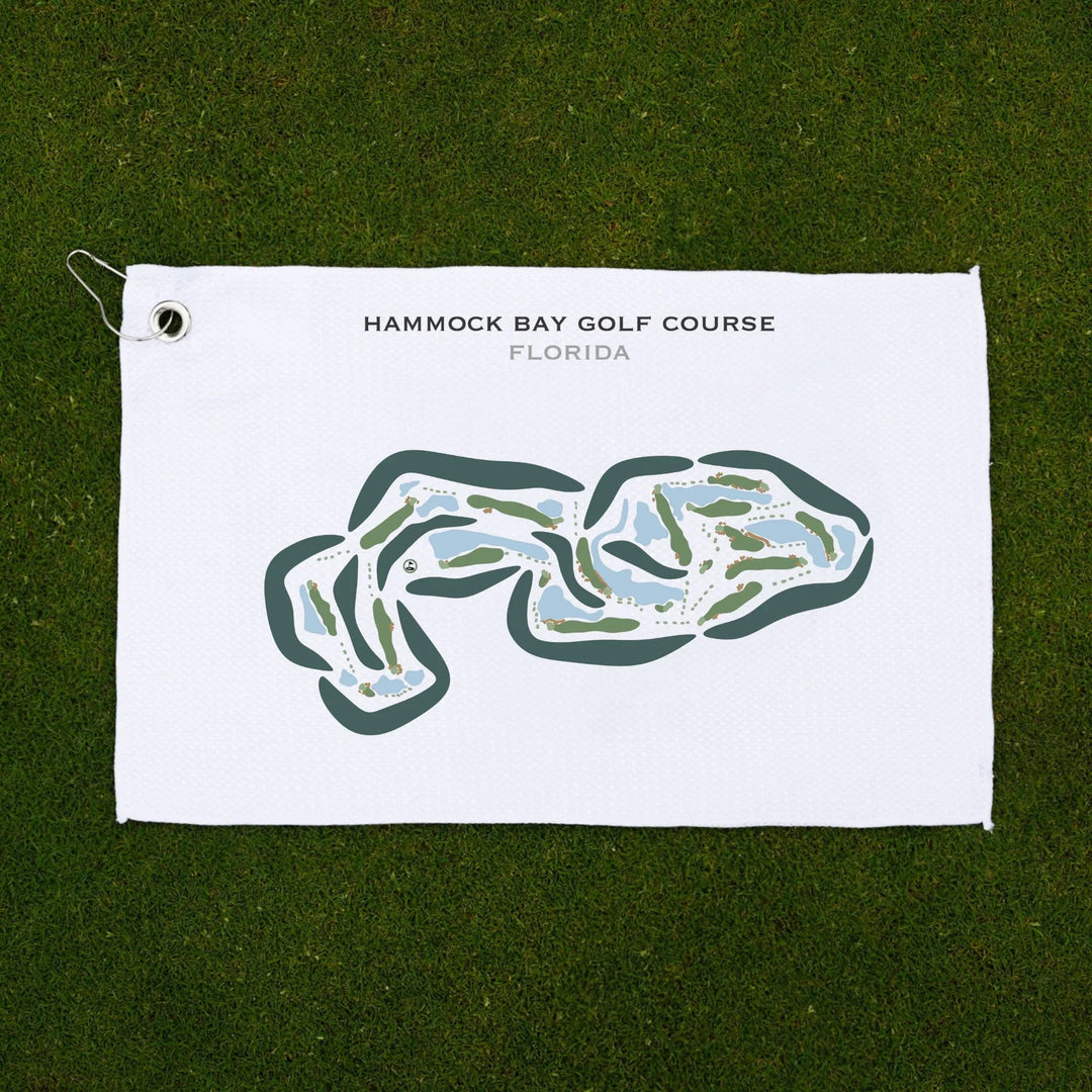 Hammock Bay Golf Course, Florida - Printed Golf Courses