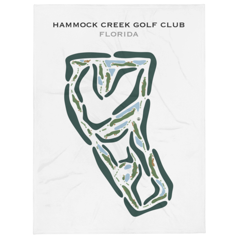 Hammock Creek Golf Club, Florida - Printed Golf Courses