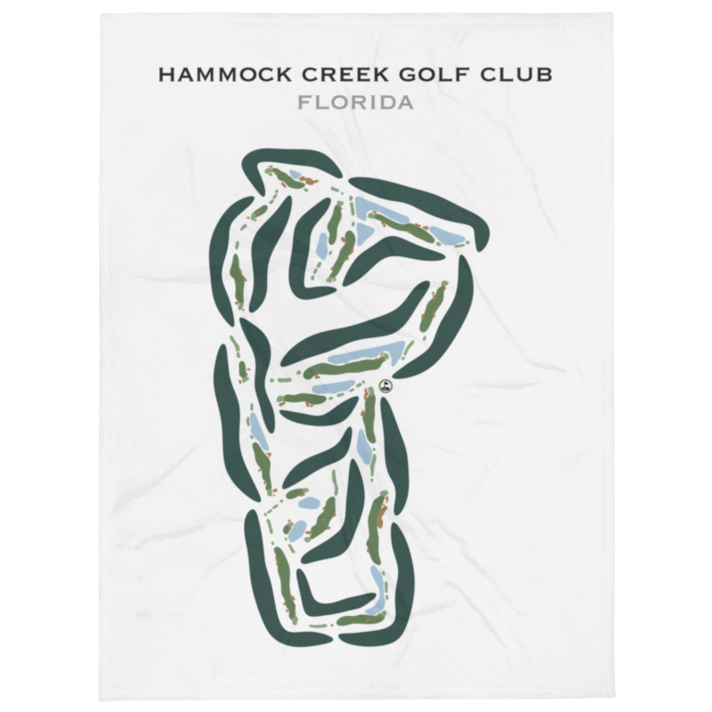 Hammock Creek Golf Club, Florida - Printed Golf Courses