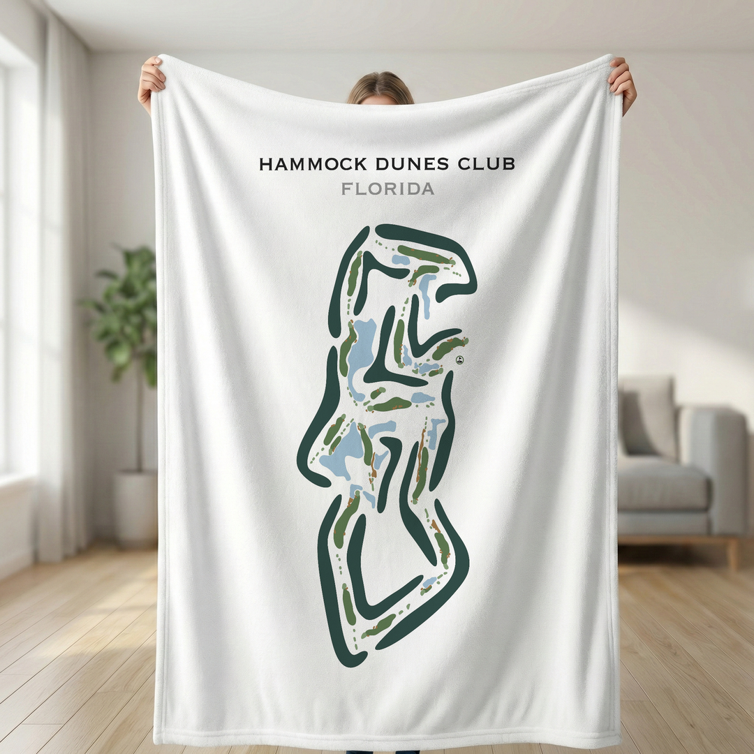 Hammock Dunes Club, Florida - Printed Golf Courses