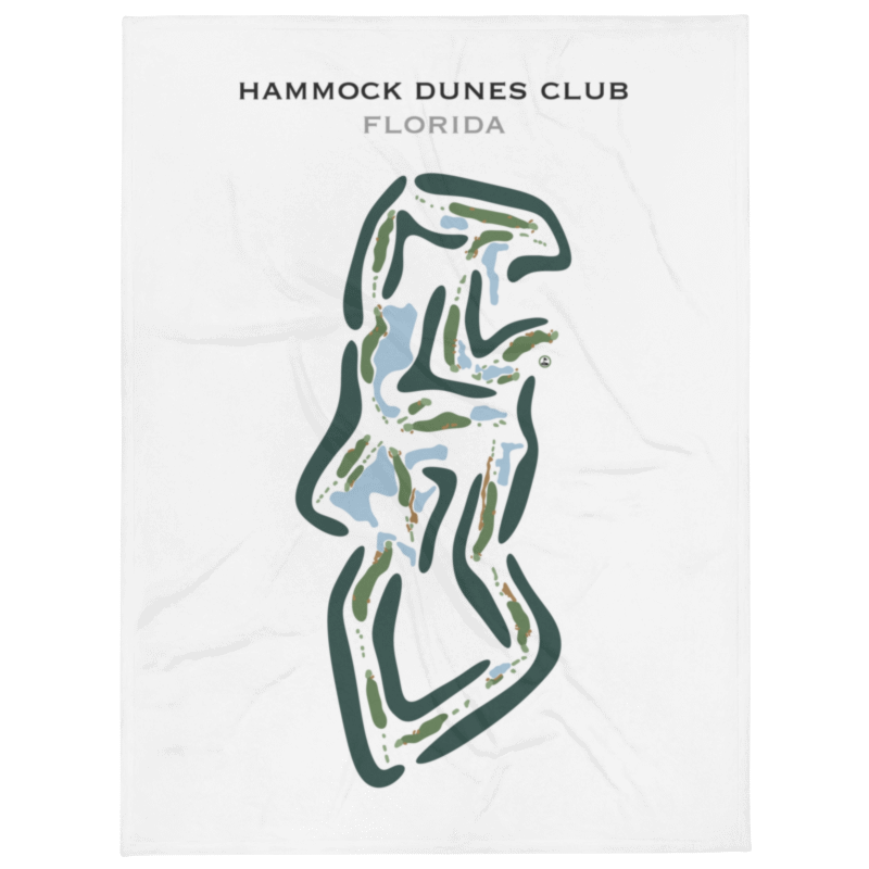 Hammock Dunes Club, Florida - Printed Golf Courses