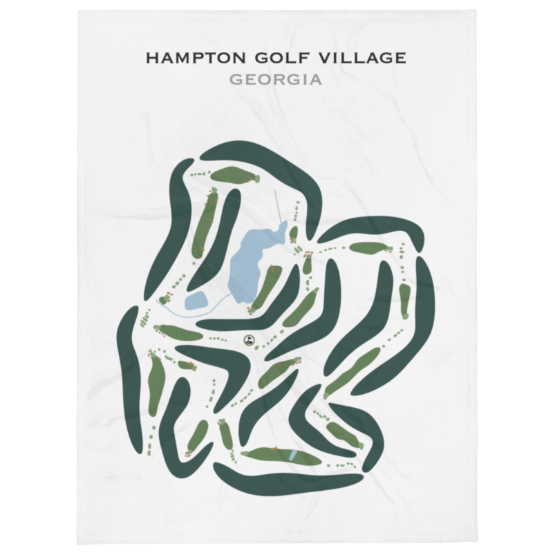Hampton Golf Village, Georgia - Printed Golf Courses