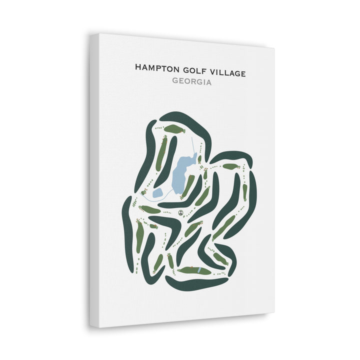 Hampton Golf Village, Georgia - Printed Golf Courses