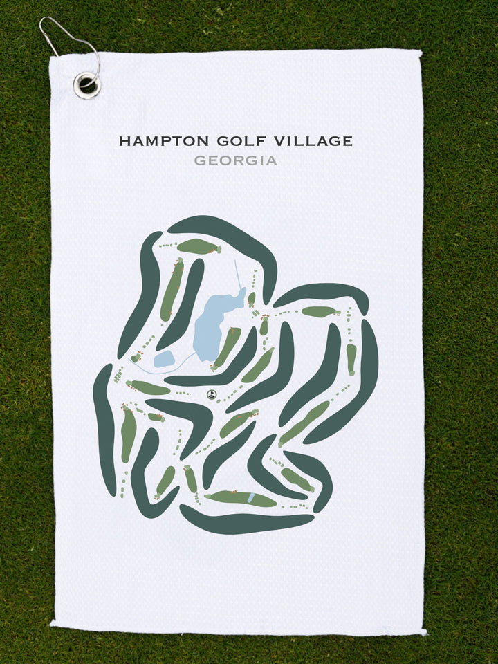 Hampton Golf Village, Georgia - Printed Golf Courses