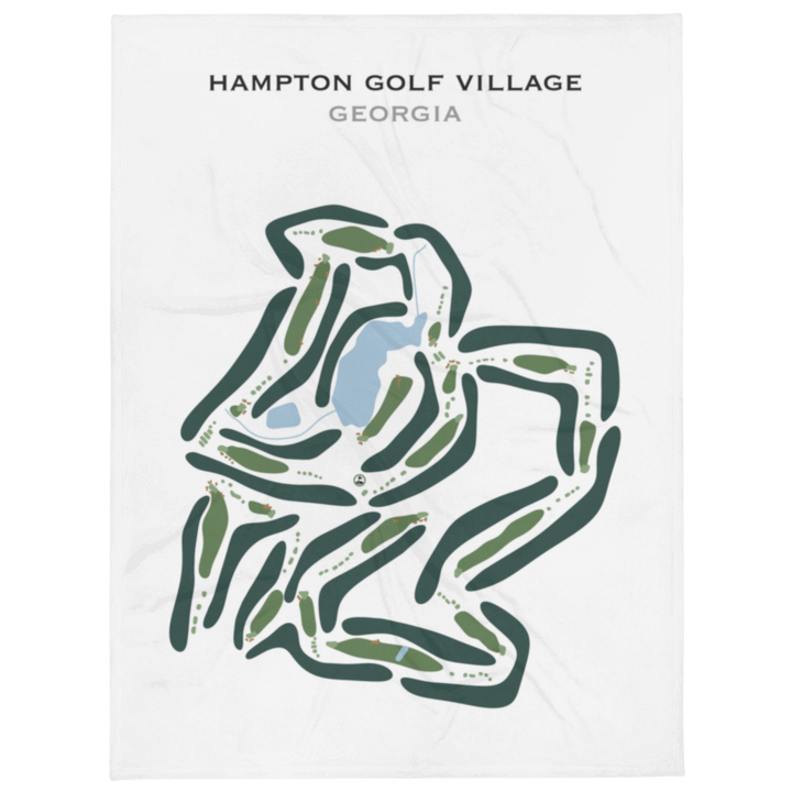 Hampton Golf Village, Georgia - Printed Golf Courses