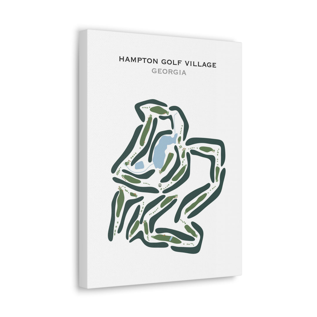 Hampton Golf Village, Georgia - Printed Golf Courses