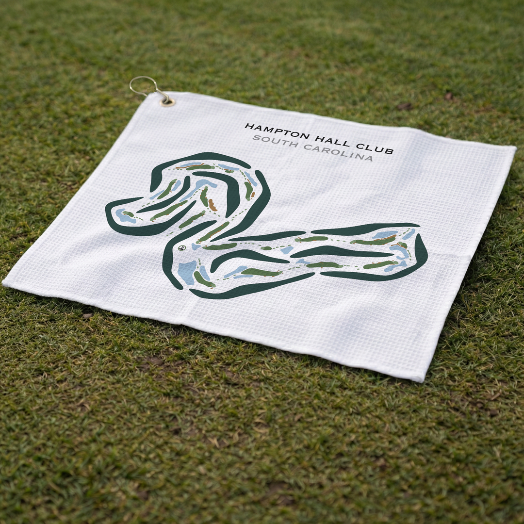 Hampton Hall Club, South Carolina - Printed Golf Course