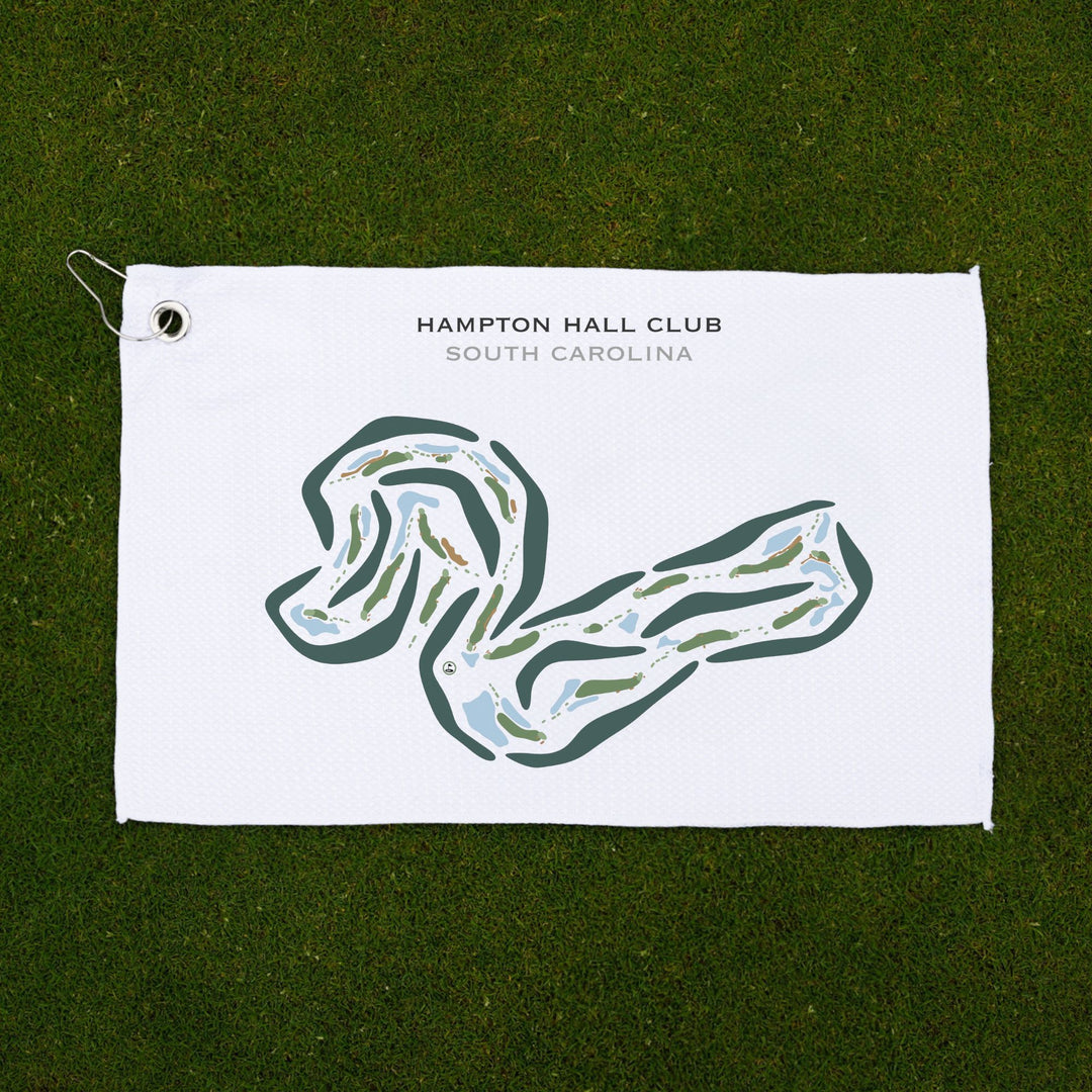 Hampton Hall Club, South Carolina - Printed Golf Course