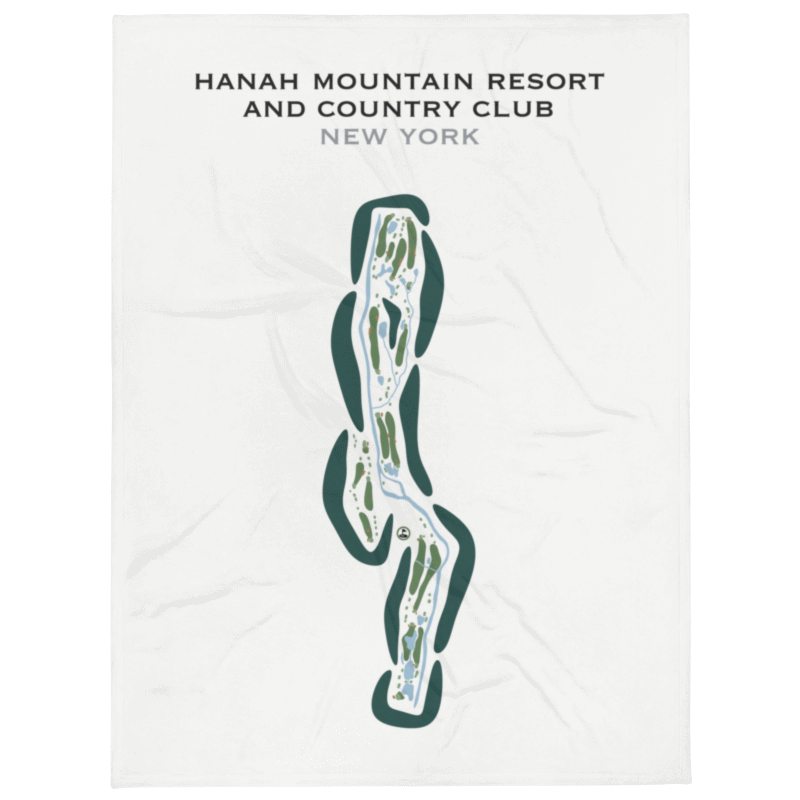 Hanah Mountain Resort & Country Club, New York - Printed Golf Courses