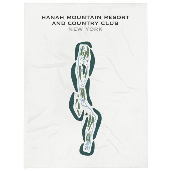 Hanah Mountain Resort & Country Club, New York - Printed Golf Courses