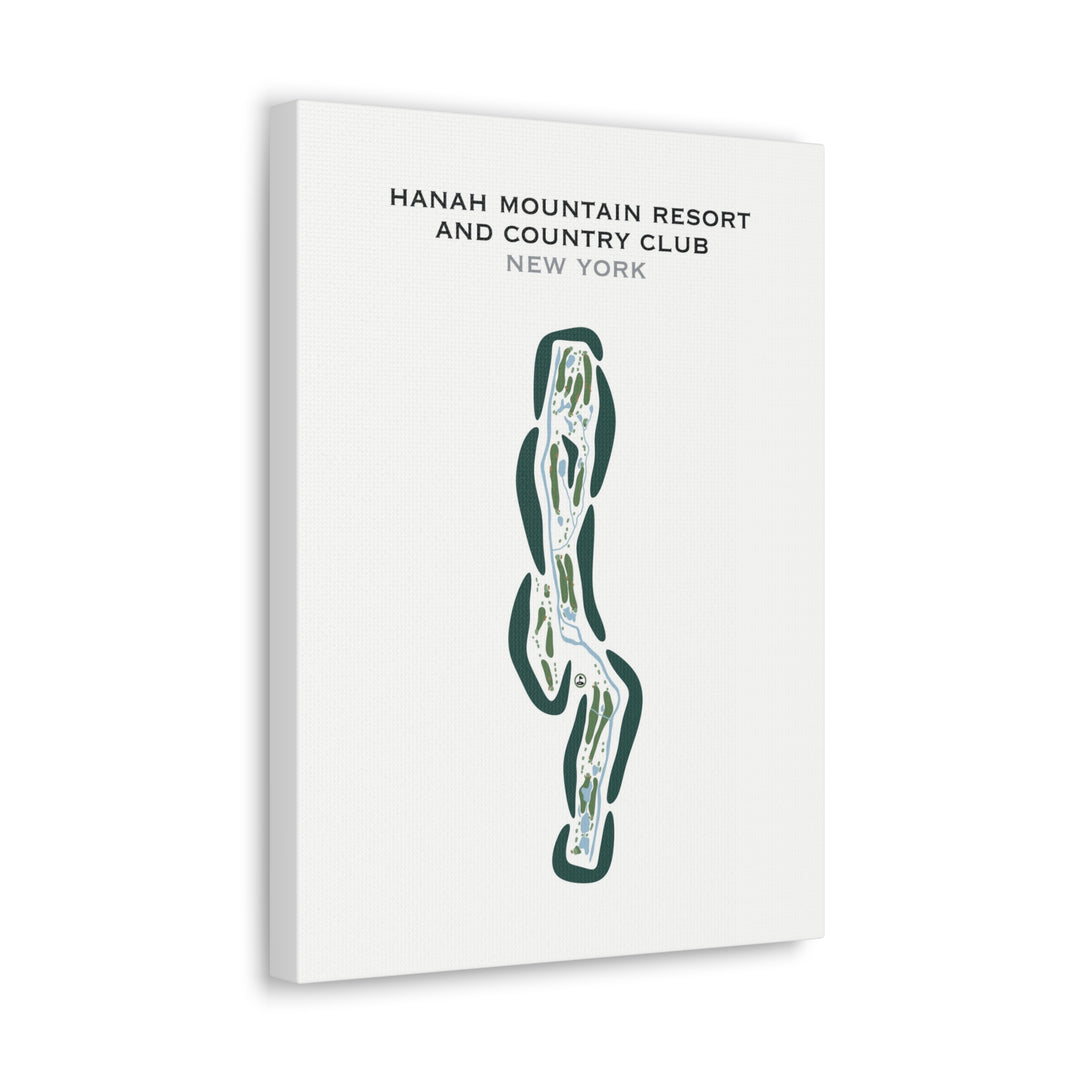 Hanah Mountain Resort & Country Club, New York - Printed Golf Courses