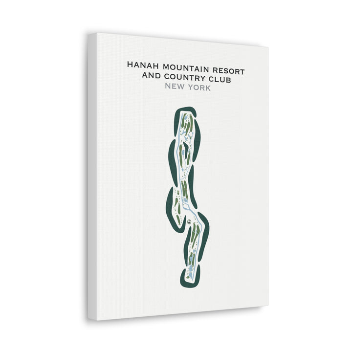 Hanah Mountain Resort & Country Club, New York - Printed Golf Courses