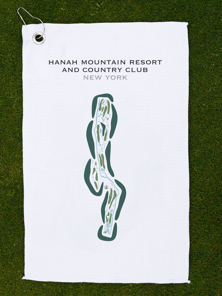 Hanah Mountain Resort & Country Club, New York - Printed Golf Courses