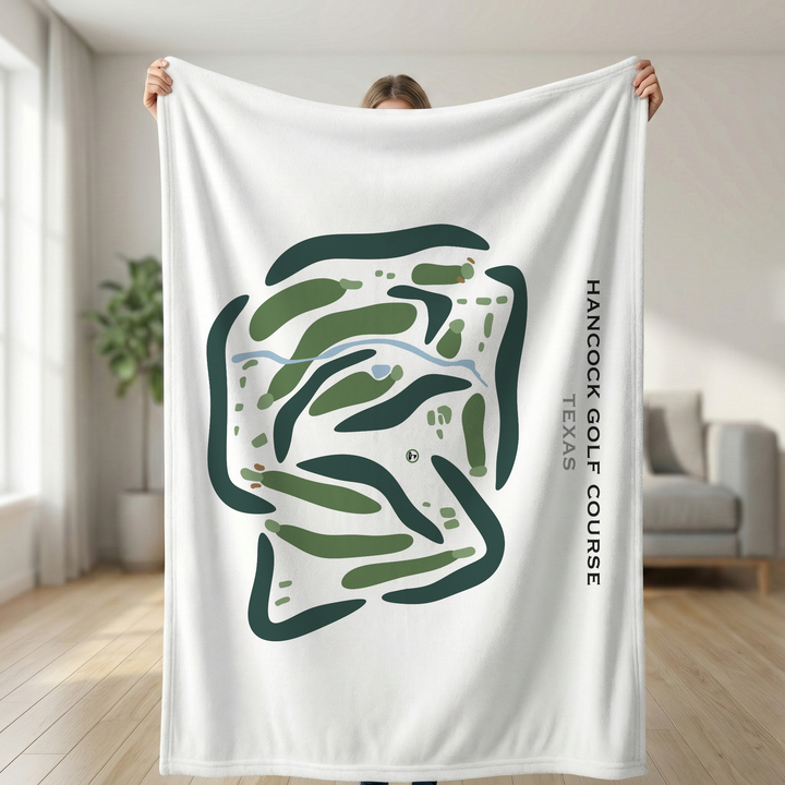 Hancock Golf Course, Texas - Printed Golf Courses