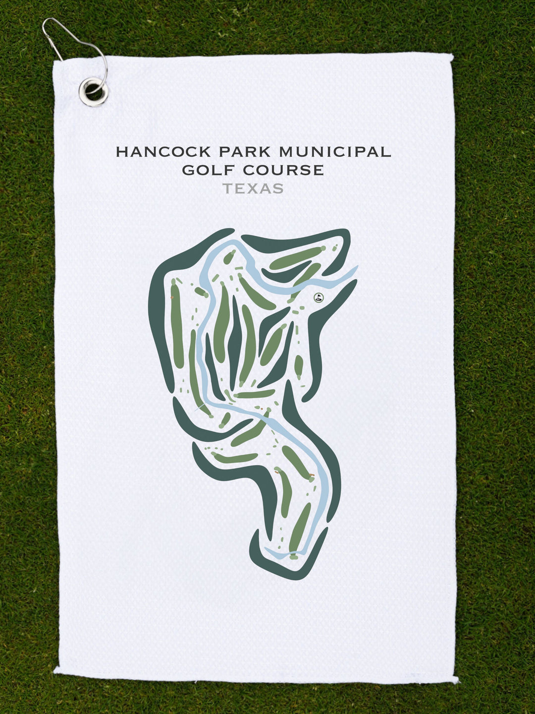 Hancock Park Municipal Golf Course, Texas - Printed Golf Courses