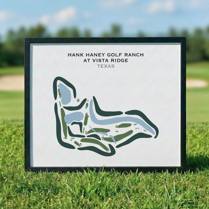 Hank Haney Golf Ranch at Vista Ridge, Texas - Printed Golf Courses
