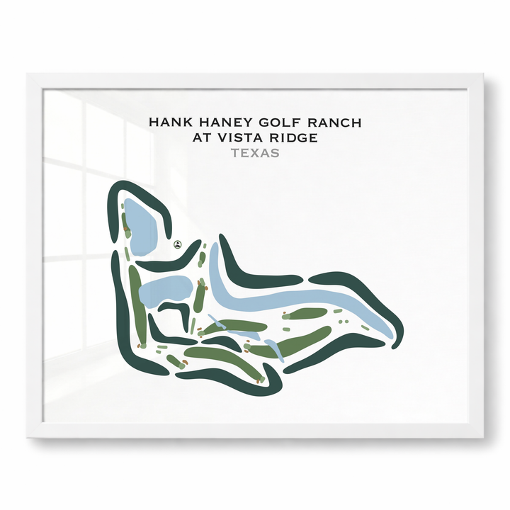 Hank Haney Golf Ranch at Vista Ridge, Texas - Printed Golf Courses