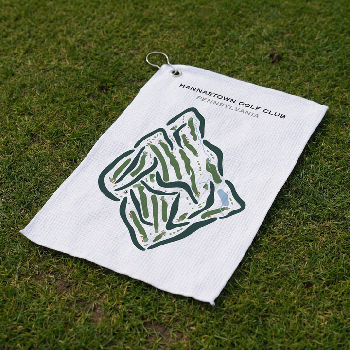 Hannastown Golf Club, Pennsylvania - Printed Golf Course