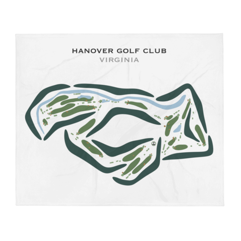 Hanover Golf Club, Virginia - Printed Golf Courses