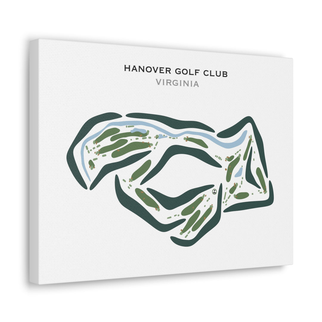 Hanover Golf Club, Virginia - Printed Golf Courses