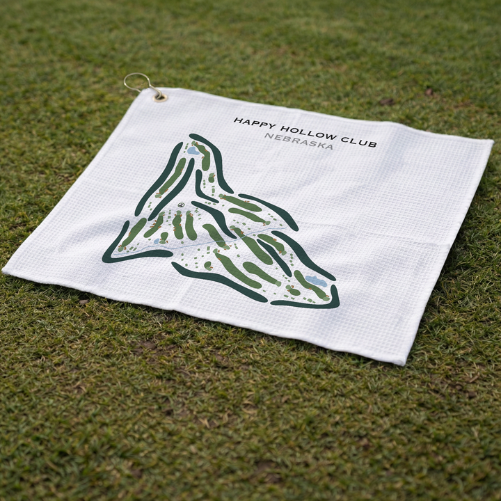 Happy Hollow Club, Nebraska - Printed Golf Course
