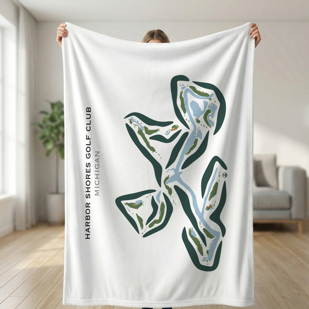 Harbor Shores Golf Club, Michigan - Printed Golf Courses