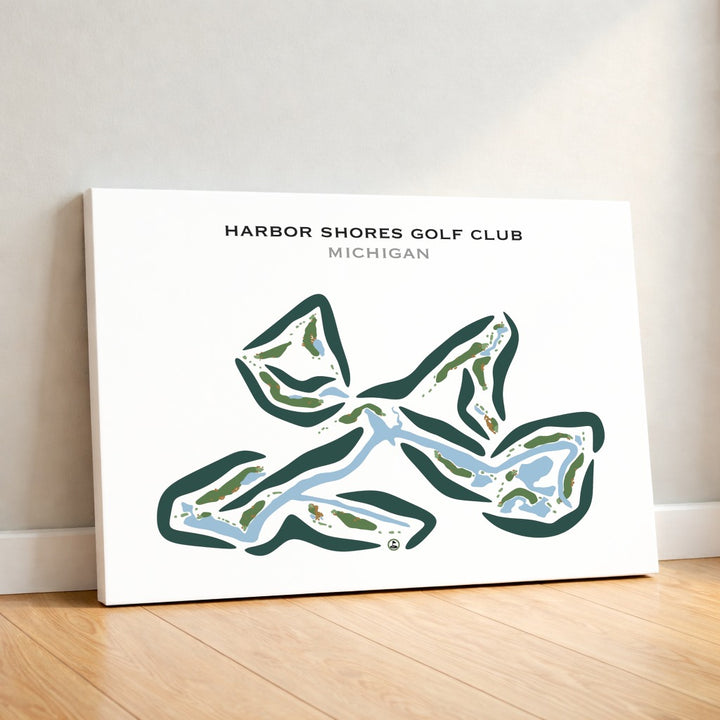 Harbor Shores Golf Club, Michigan - Printed Golf Courses