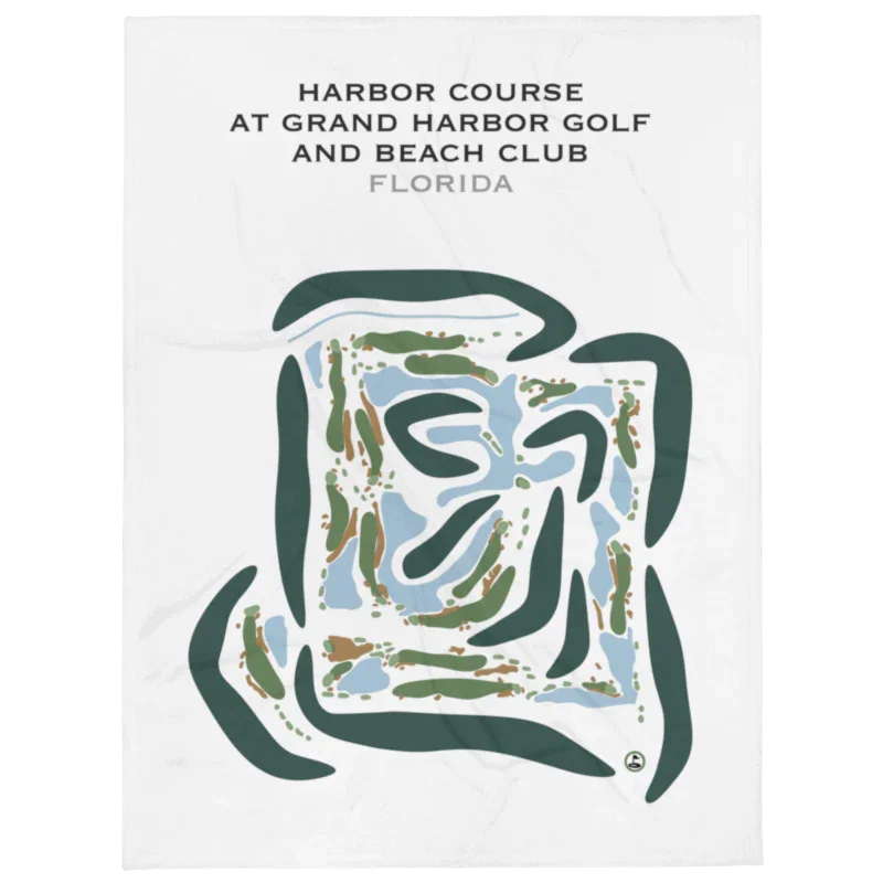 Hammock Course at Grand Harbor Golf and Beach Club, Florida - Printed Golf Courses