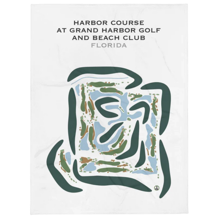 Hammock Course at Grand Harbor Golf and Beach Club, Florida - Printed Golf Courses