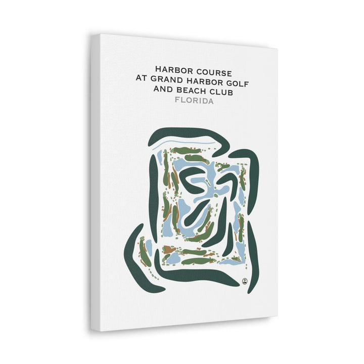 Hammock Course at Grand Harbor Golf and Beach Club, Florida - Printed Golf Courses