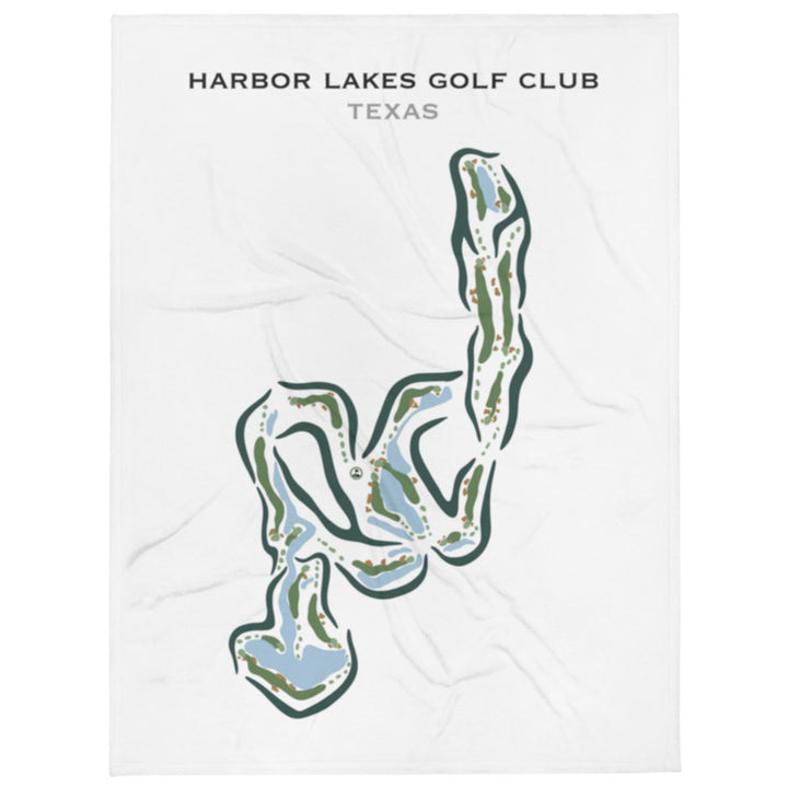 Harbor Lakes Golf Club, Texas - Printed Golf Courses