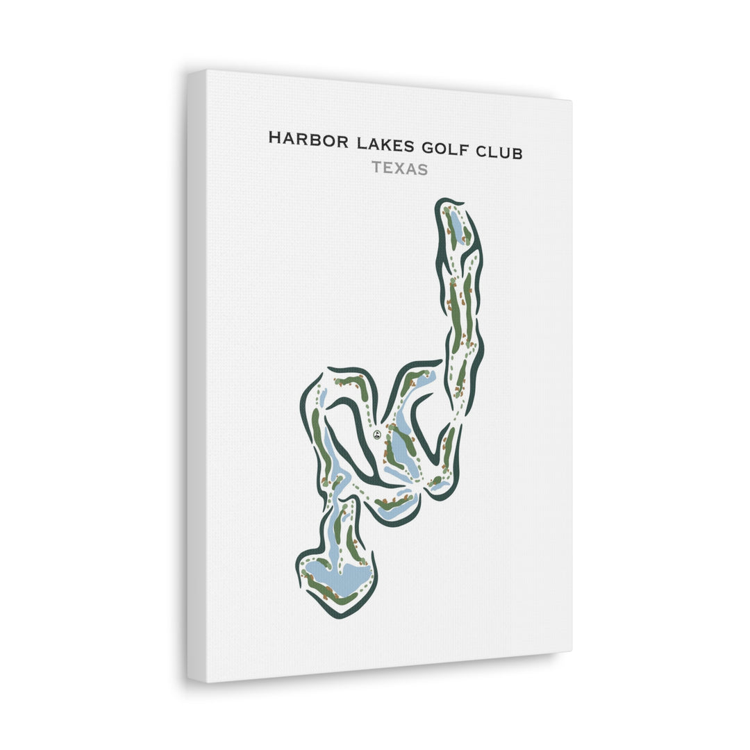 Harbor Lakes Golf Club, Texas - Printed Golf Courses