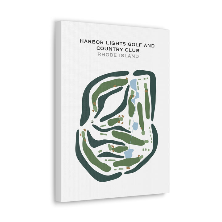 Harbor Lights Golf & Country Club, Rhode Island - Printed Golf Courses