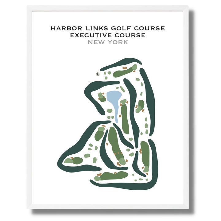 Harbor Links Golf Course - Executive Course, New York - Printed Golf Courses