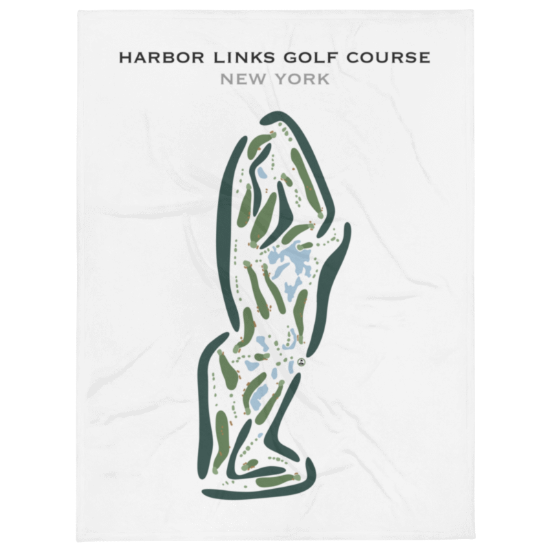 Harbor Links Golf Course, New York - Printed Golf Course