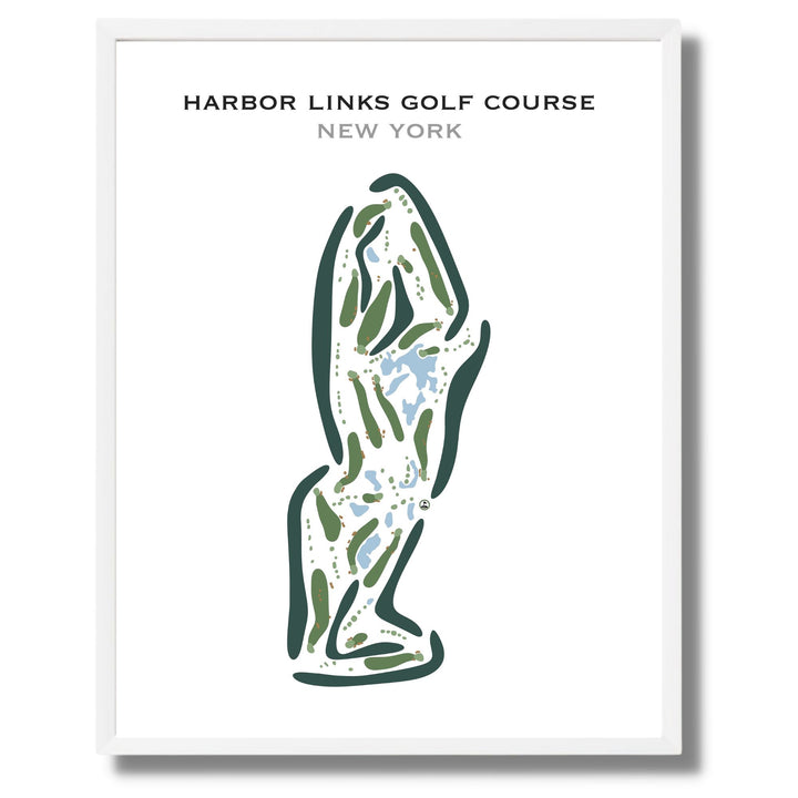 Harbor Links Golf Course, New York - Printed Golf Course