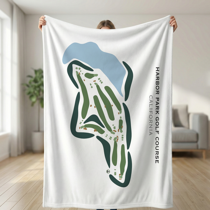 Harbor Park Golf Course, California - Printed Golf Courses