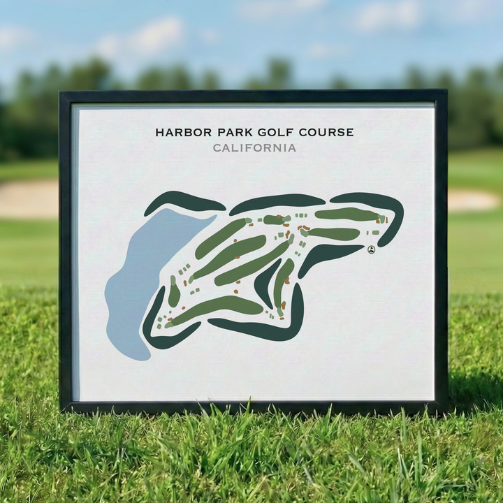 Harbor Park Golf Course, California - Printed Golf Courses
