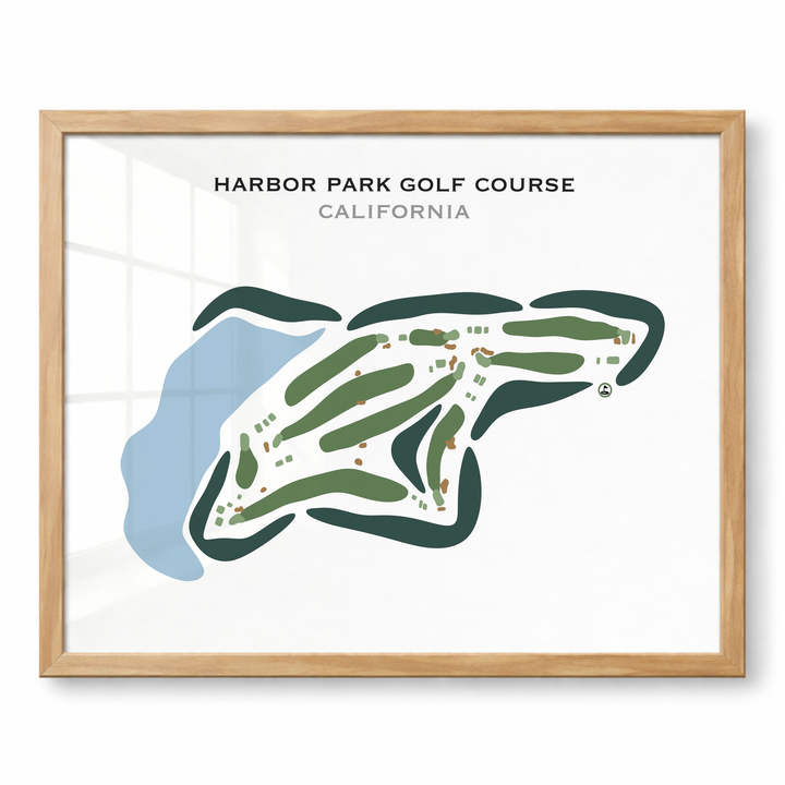 Harbor Park Golf Course, California - Printed Golf Courses