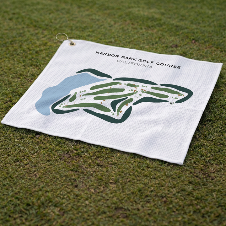 Harbor Park Golf Course, California - Printed Golf Courses