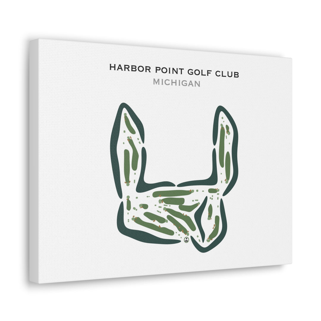 Harbor Point Golf Club, Michigan - Printed Golf Courses