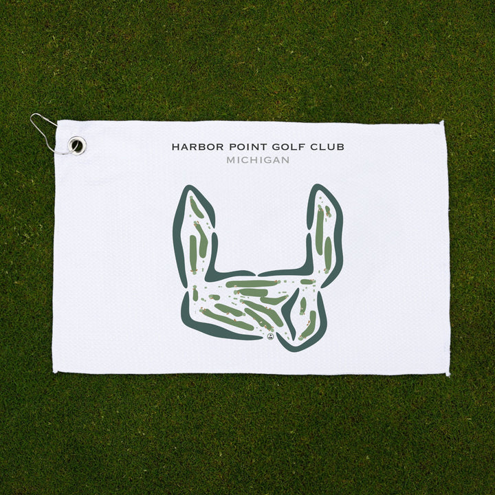 Harbor Point Golf Club, Michigan - Printed Golf Courses