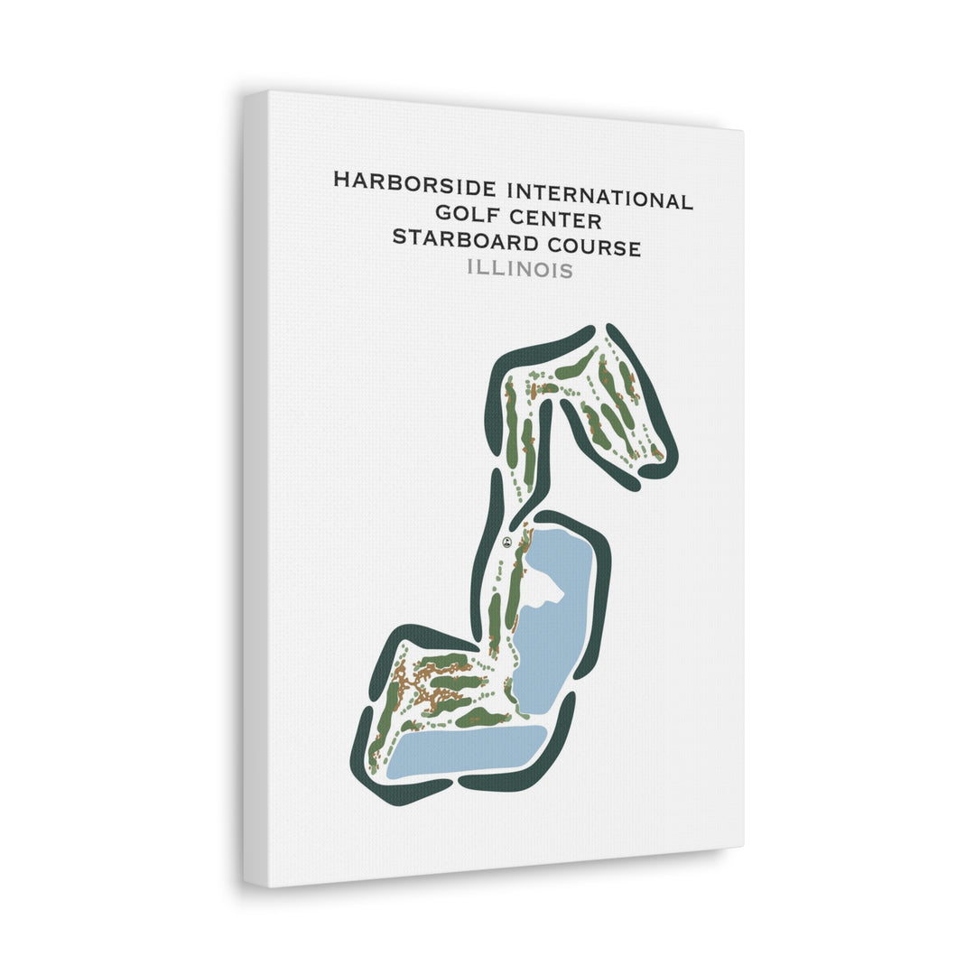 Harborside International Golf Center - Starboard Course, Illinois - Printed Golf Courses