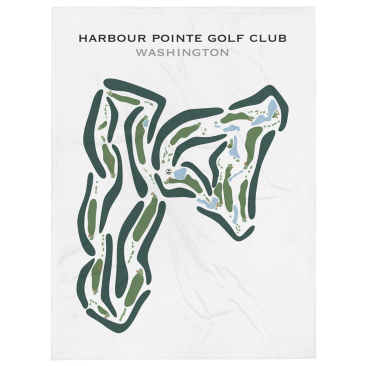 Harbour Pointe Golf Club, Washington - Printed Golf Courses