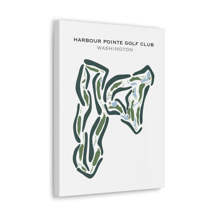 Harbour Pointe Golf Club, Washington - Printed Golf Courses