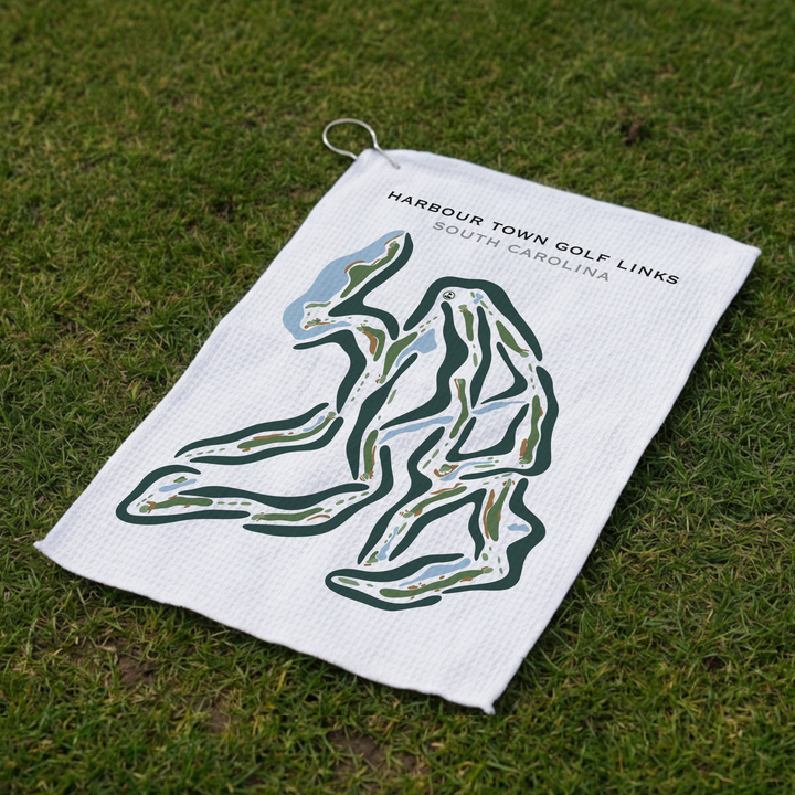 Harbour Town Golf Links, Hilton Head, South Carolina - Printed Golf Courses