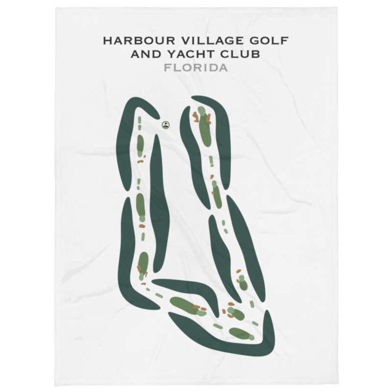 Harbour Village Golf & Yacht Club, Florida - Printed Golf Courses